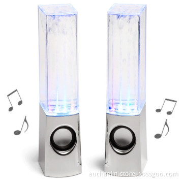 Water Dance Fountain Speaker System for iPhone&iPod; PC, Mac, MP3, MP4, MP5, and Other Audio Devices